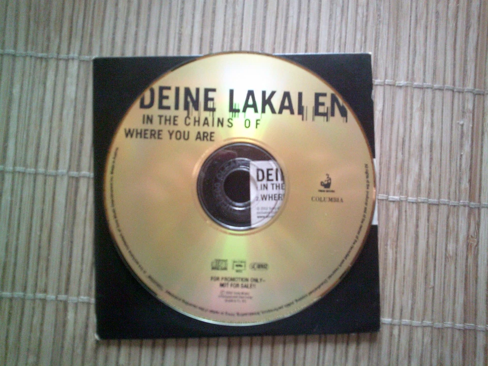 Deine Lakaien – In The Chains Of / Where You Are / CDr / Promo - Bild 3 von 3