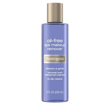 Neutrogena Gentle Oil-Free Eye Makeup Remover  Cleanser for Sensitive Eyes, Non
