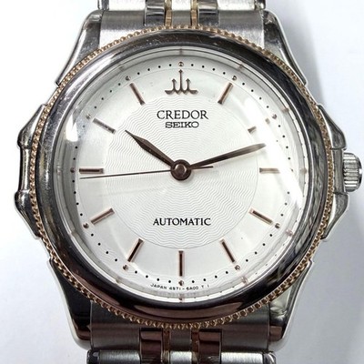 Seiko 4S71-6A10 Credor Pacific 18K Automatic Watch W566 | eBay