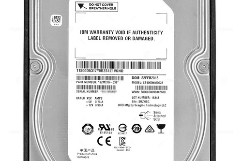 00AR144 IBM HDD 4TB 7.2K NL-SAS 6G 3.5" LFF HOT-SWAP FOR IBM STORWIZE V7000 - Afbeelding 4 van 8