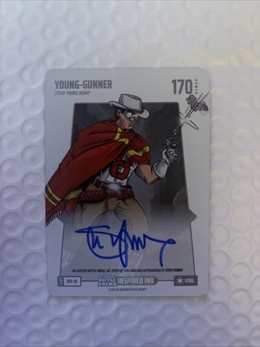 2024 Bo Jackson Battle Arena Young-Gunner Steel Inspired Ink Steve Young AUTO