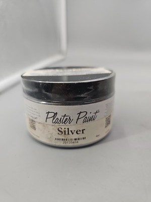 New Plaster Paint Company 4oz Furniture Paint In Silver Sealant Required