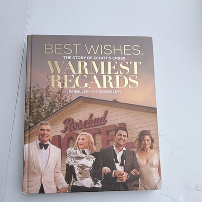 Best Wishes Warmest Regards by Daniel Levy Eugene Levy Hardcover Black Dog Illu 