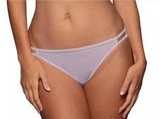Vanity Fair ILLUMINATION String Silky Bikini LILAC PURPLE Panties 18108 sz 8 NIP