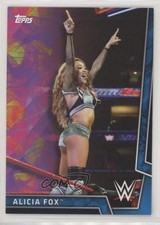 2018 Topps WWE Women's Division Blue 18/25 Alicia Fox #2 0c6