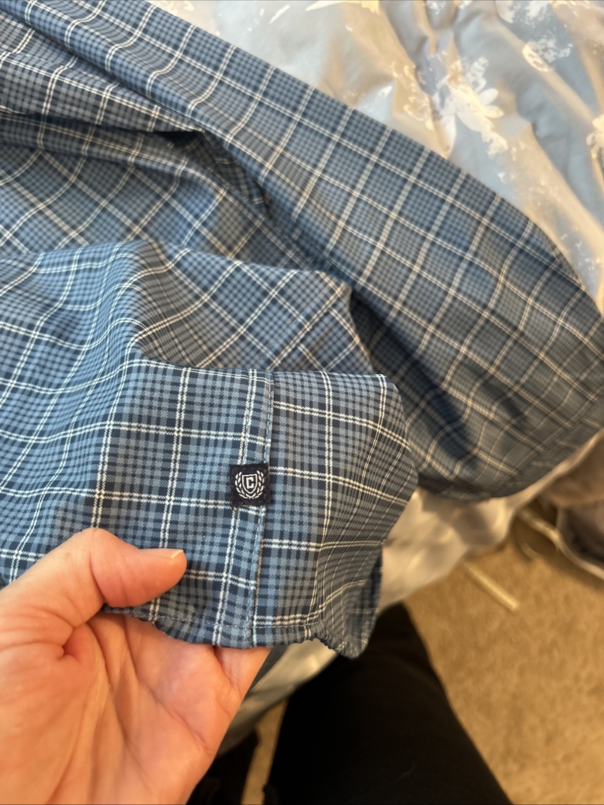 CHAPS  Men’s Performance Button Down L/S Shirt La… - image 6