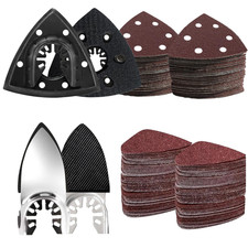 127 Pcs Oscillating Tool Sanding Pad Kit 2Pcs 3-1/2 Inch Triangle Sanding Pads 2 0.21 per gallon
