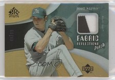2005 Upper Deck Reflections Fabric 48/99 Scott Kazmir #FRP-SK Patch 0c3