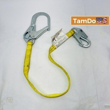 Honeywell Miller 226WRS-Z7/4FTYL Safety Lanyard 4FT Dacron, 400lb Cap ANSI CSA