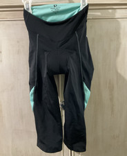 Pearl Izumi Select Women s Padded Cycling Shorts XS Black/Blue Pull-On Athletic