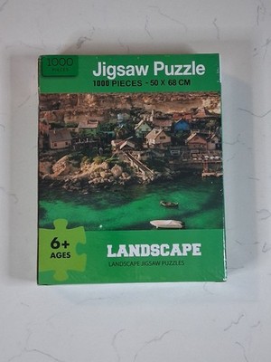 Landscape Puzzle 1000 piece Jigsaw HARD TO FIND Sealed Pip Games 