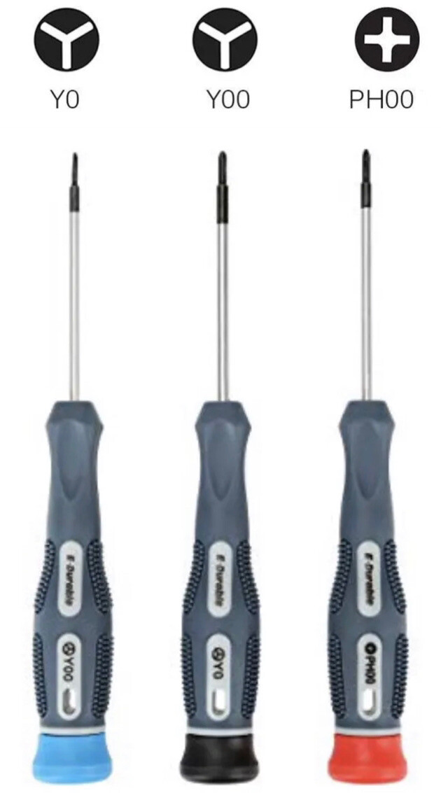 EDurable Triwing Screwdriver Y0 Y00 PH00 for Nintendo Switch