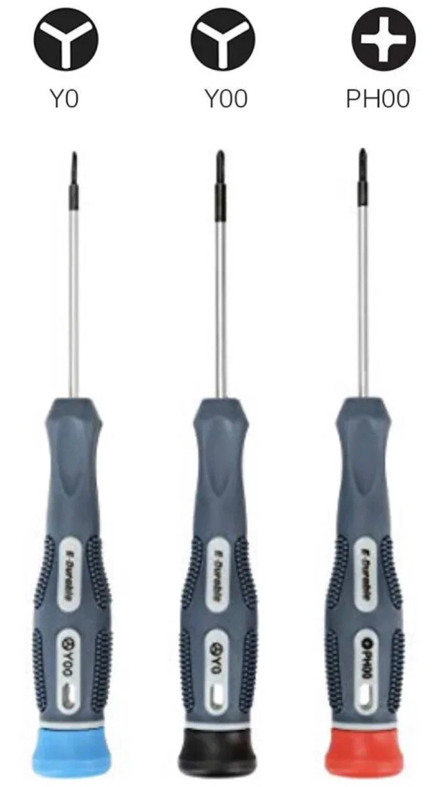 EDurable Triwing Screwdriver Y0 Y00 PH00 for Nintendo Switch Gamebit Set Tool NS