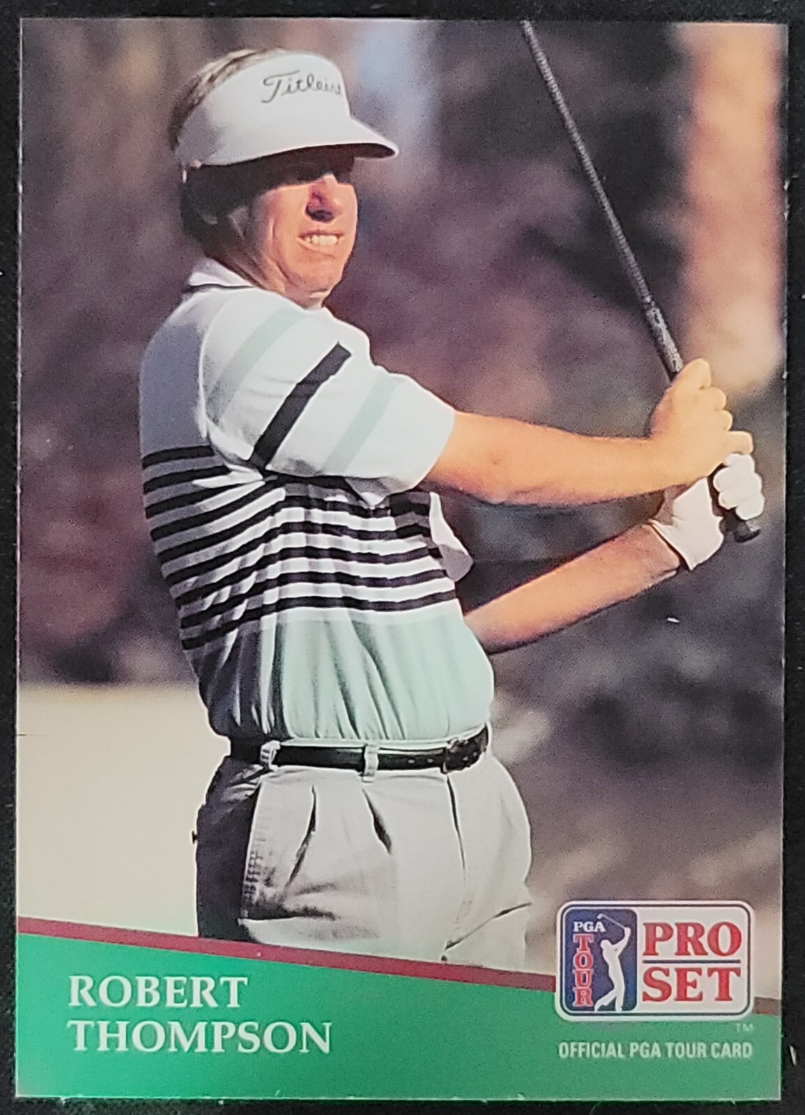 1991 Pro Set PGA Tour  #18 Robert Thompson 