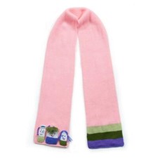 Kidorable Pink Girls Childrens Knitted Scarf Kids Winter Knitwear Accessories