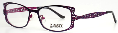ZIGGY by CENDRINE O. 1520 C2 Purple Pink Womens Eyeglasses 51-16-135 B:34