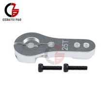 Servo de dirección RC plateado medio brazo 25T GRAN par aluminio para metal MG996 MG995