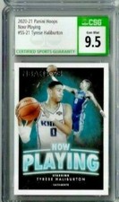 2020-21 Panini Hoops Tyrese Haliburton Now Playing CSG 9.5  