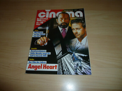 Zeitung Zeitschrift Magazin Cinema Nr. 9 1987 - Angel Heart - 80er 80s