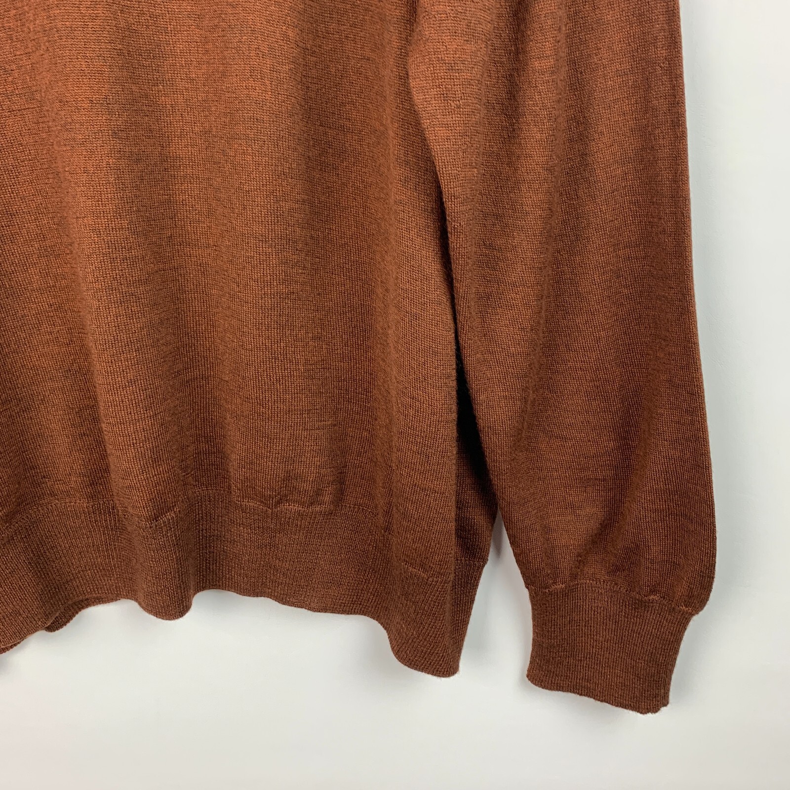 Sette Ponti Sweater Copper Collared Pullover 3-Bu… - image 7