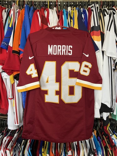 WASHINGTON REDSKINS NFL HOME SHIRT JERSEY NIKE sz S MEN # 46 MORRIS - Picture 2 of 18