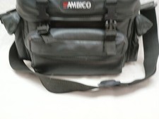 Ambico Camera/Camcorder Carrying Case W/Three Outer Pocket Split On Back