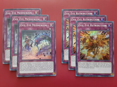 Yugioh Evil Eye Deck 54 Cards Serziel Unleashed Complete Budget Tournament  Ready | eBay