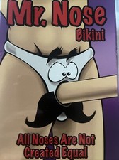 MALE POWER NOVELTY GAG GIFT MR NOSE BIKINI UNDERWEAR ONE SIZE 28-40 ASSORTED