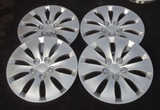 Set Of 4 Aftermarket Replacement Hubcaps Fits 16 Inch Steel Wheels 439-16