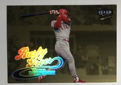 Rusty Greer 1999 Fleer Ultra GOLD MEDALLION Edition #40G Insert Rangers NMT-MT