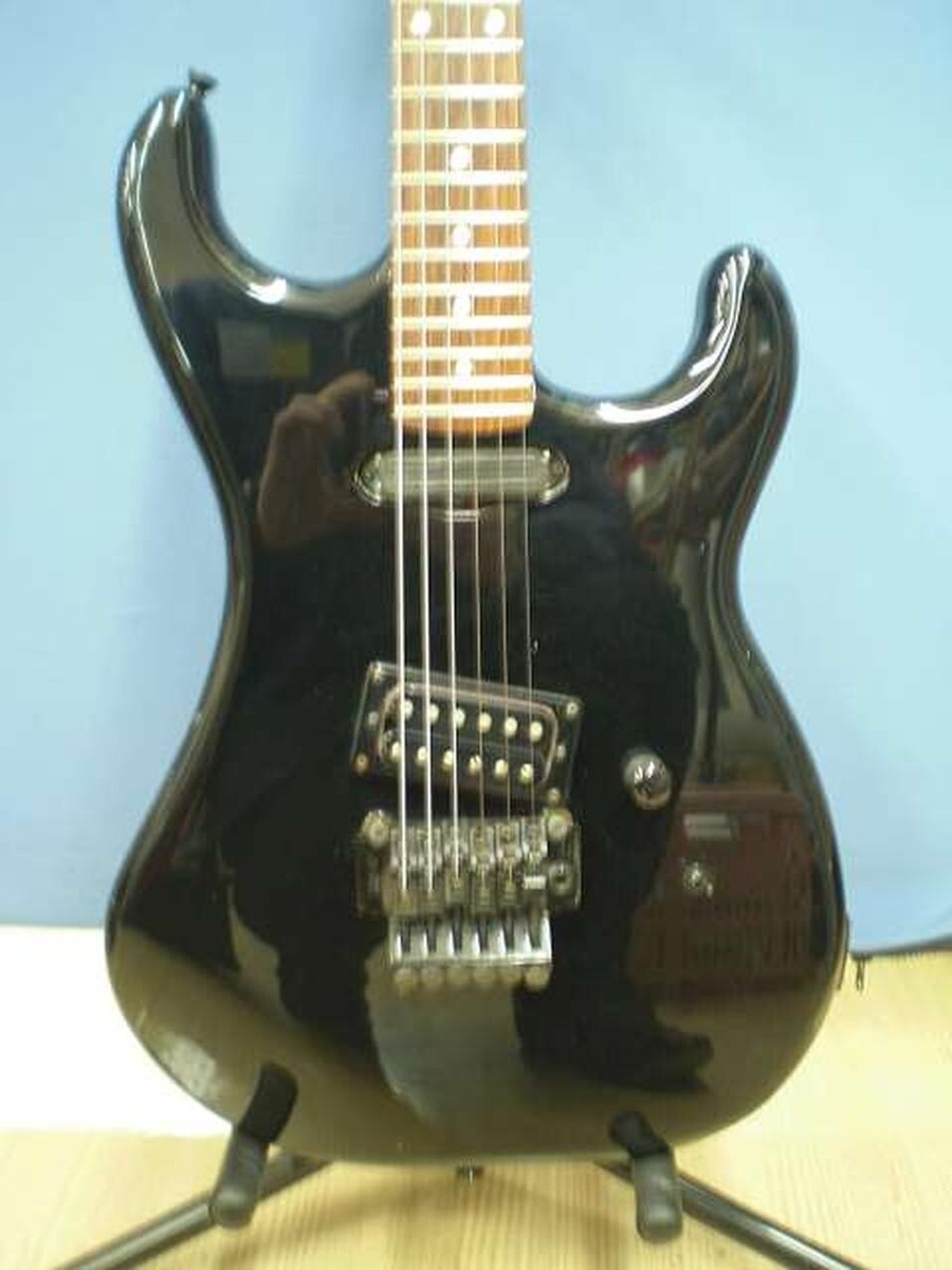 Kramer JK-1000 Black Made in Japan ST Type Solid Body Electric