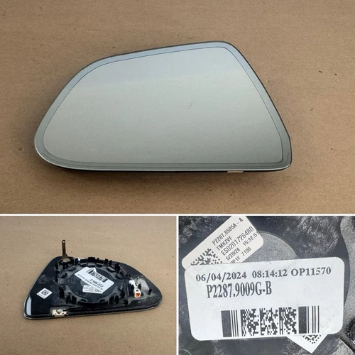 OEM 17-24 Tesla Model 3 LEFT driver side AUTO Dim Heated Mirror View Glass USA