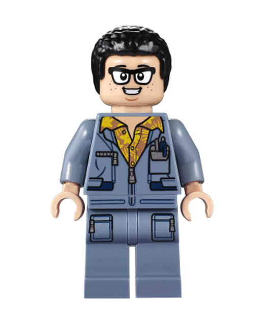 Lego Danny Nedermeyer 75935 Legend of Isla Nublar Jurassic World Minifigure | eBay