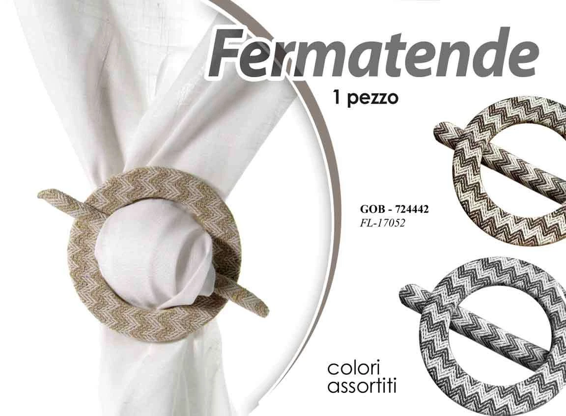 Fermatende Magnetici Per Tende – Confezione Da 4, Senza Fori, Corda Intrecciata In Poliestere, Blu, Lunghi 53,3 Cm, Con Sfere Magnetiche - 3