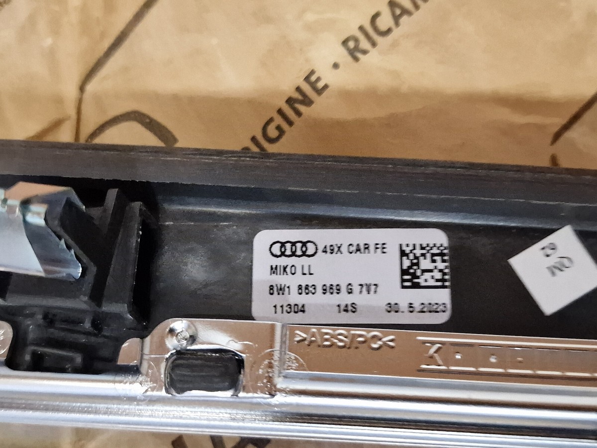 ORIGINAL AUDI A4 RS4 A5 RS5 Carbon Karbon Dekor Satz Zierleisten 