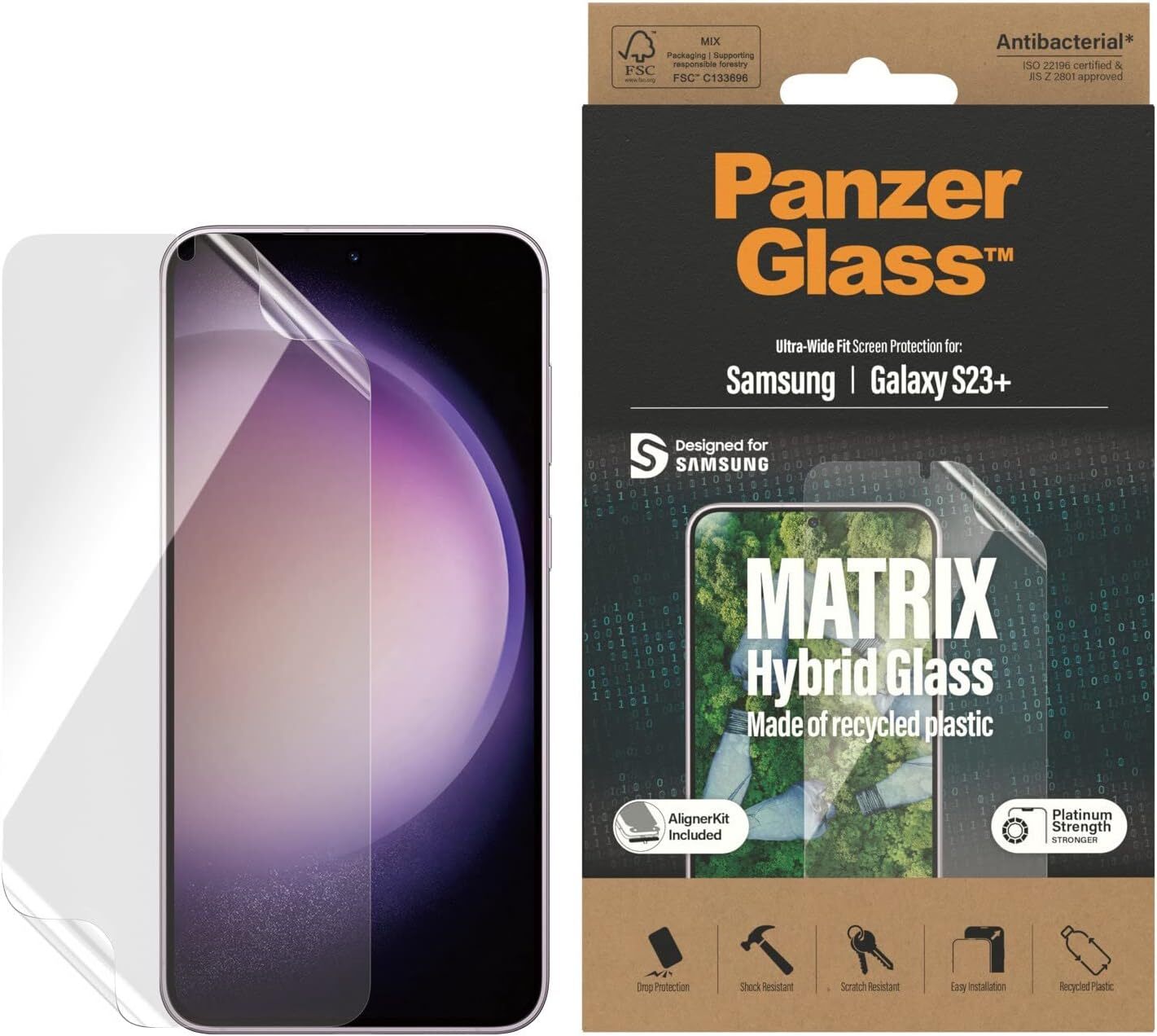 Матричные дисплеи с панцирем для Samsung Galaxy S23+