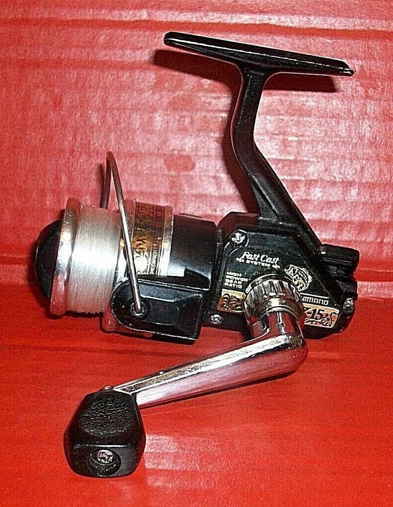 Vintage SHIMANO Fast Cast X-15 Spinning Reel, VG+ Condition, cir
