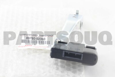 8978002360 Genuine Toyota COMPUTER ASSY, TRANSPONDER KEY 89780-02360