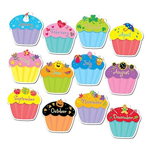 Cupcake Accents for Bulletin Boards & Classrooms, CTP 10” Jumbo Designer-image