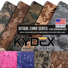 KYDEX  Sheet - Infused Digital Camo - For DIY Hobby Projects