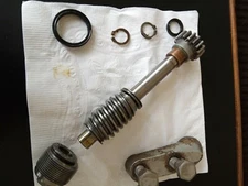 910355 omc stringer  stern drive steering worm gear assembly