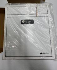 ADIRoffice White Wall Mounted Drop Box With K...