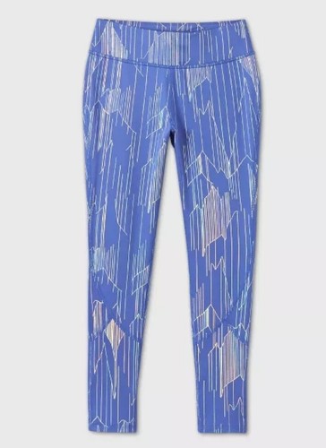 Girls' Spacedye Mesh Pieced Performance Leggings - All in Motion XS-XL - Picture 12 of 13