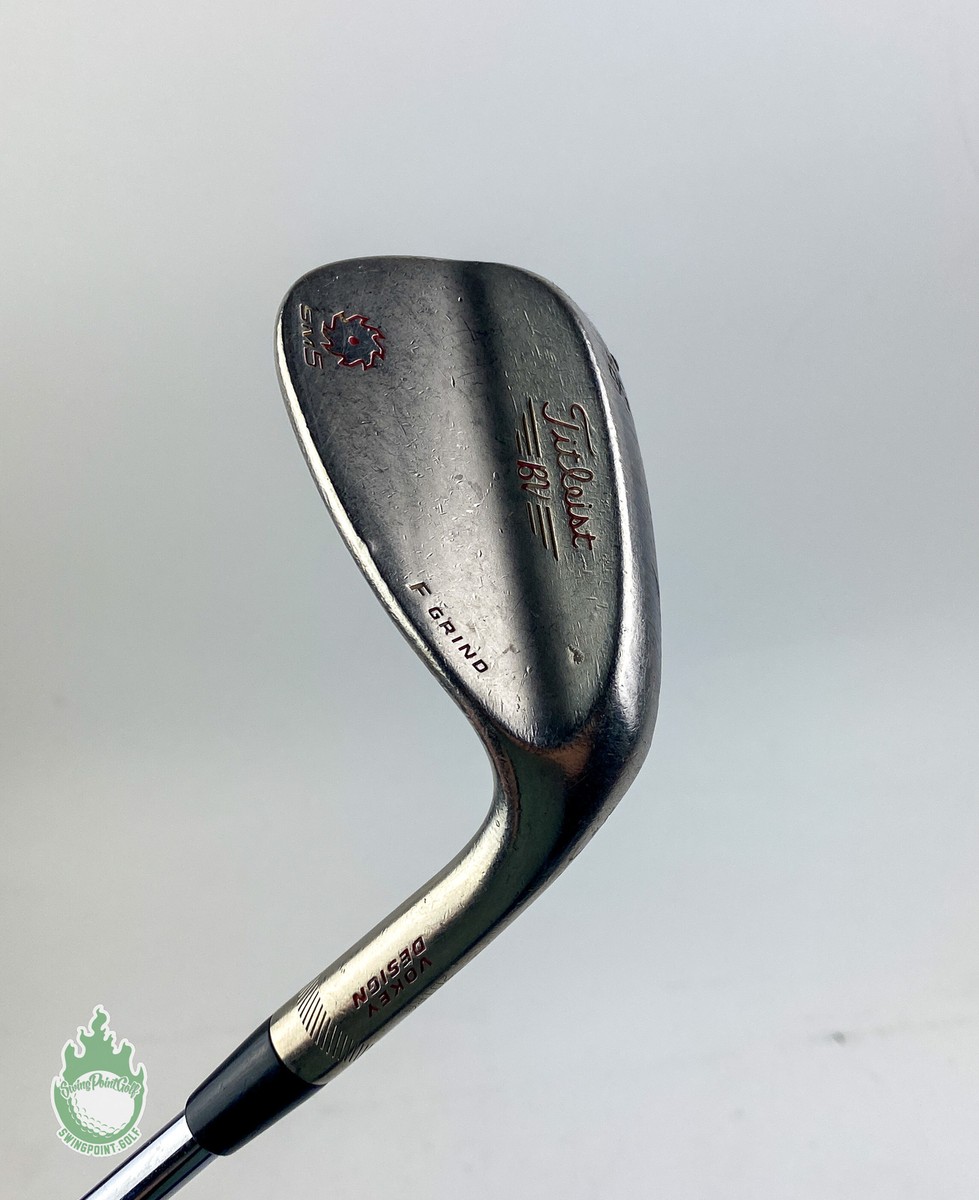 タイトリストVokey Design SM5 F Grind ウェッジ　50° Titleist Vokey SM5 Tour Chrome F Grind 50* RH in Steel Wedge