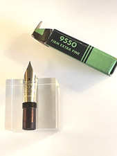 New/Old Esterbrook Fountain Pen Master Nib Only- 9550 - EX FINE nib + nib chart