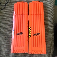 Nerf N-Strike 18 Max Round Dart Gun Ammo Clip Magazine Lot of 2