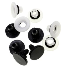 5 Sets Rocker Panel Molding Clip Kit With Grommet For Subaru Legacy Outback