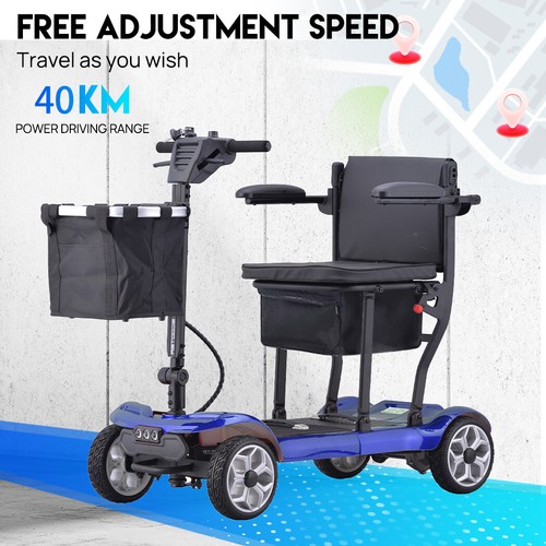 19KG Portable Electric Mobility Scooter Airplane OK Lithium Motorised Folding AU