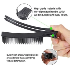 2Pcs Hair Styling Clip Salon Sectioning Hairpin Hairdressing Partition Clip
