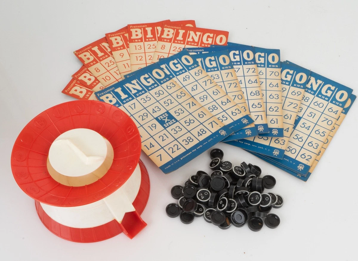 Bingo 1940 Year Vintage Manufacture Board & Traditional Games for